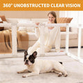 Acrylic Dog Playpen Indoor for Small Dogs & Puppies