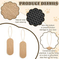 Junkin 2 Pack 16.5x6.3inch Sisal Hanging Cat Scratcher for Door Knob