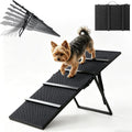 VavoPaw Metal Dog Ramp for Couch, Foldable Pet Ramp for Small Dogs 100 LBS