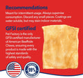 Pet Factory American Beefhide Chips Dog Chew Treats - Chicken Flavor, 32 oz