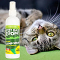 KITTY KA-ZOOM Catnip Spray - 4oz. Bottle | High Potency Catnip Spray Made from Steam-Distilled Natural Plants | Hand Harvest Grown in Canada and The USA