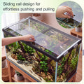 Sieral 2 Pcs Sliding Aquarium Lids Fits for 33/40/55 Gallon Fish Tank Lid