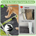 Dog Stairs for Large Dogs Extra Wide 20",Foldable Dog Ramp for Car