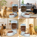Kenond 11L Gravity Automatic Dog Feeder, Dog Food Dispenser for Large Breed