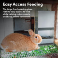 RAC Paws by RentACoop 5 lb. Metal Rabbit Feeder