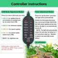 UVB Light for Reptiles, UVA UVB Reptile Light Fixture with Timer LED UVB Bulb for Bearded Dragon Gecko Turtle Chameleon 