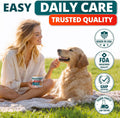 Flea and Tick Prevention for Dogs Chewables - Natural Dog Flea and Tick Treatment Chewable - Oral Flea Supplement for Dogs - Puppy Flea Support - All Breeds & Ages - 60 Soft Chews