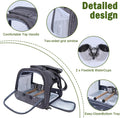 Pethiy Bird Carrier Travel Bag, Bird Travel Carrier Cage for Large Size Parrot Portable Wild Bird Carrier,Lightweight Br