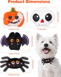 PET SHOW 4 Pack Small Dog Bows Sliding on Collar Attachment