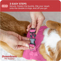 Downtown Pet Supply Step-in Dog Harness – No Pull, Adjustable Padded Mesh with Reflective Trim, Secure Buckle Strap – Co