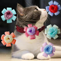 UBQUBQ 6Pcs Dog Collar Accessories, Floral Charms Decorations for Cats and Dogs