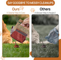 Dispoz-A-Scoop® 48 Pack"Scoop-Seal-Dispose” Dog Pooper Scooper with Bag Attachment, No-Touch Pooper Scoopers Solution, P