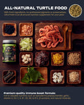 Ultra Fresh - Turtle Nutri Stick, Wild Sword Prawn, Calcium & Vitamin D Enriched Aquatic Turtle Food with Probiotics for
