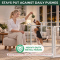 FXW AuraSpace Pro Clear Acrylic Indoor Dog Playpen, 32" H, 8 Panels