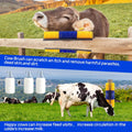 2PCS Livestock Scratch Brushes, Horse Scratcher Full Massage Brush Kit, Relieve Itching on Back, for Horse, Cattle, Shee