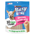 Purina Busy Bone Adult Toy Breed Dog Chew Bone Treats, Tiny - 30 ct. Pouch