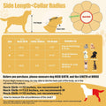 HOMBYS Soft Dog Cone for Dogs and Cats, Cute & Fluffy Flower Shape for Calming, Adjustable Dog Collar Alternative After 