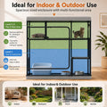 Extra Large Catio Outdoor Cat Enclosure Cat Cage 45"× 26.5" × 43.3"