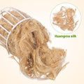 Sewroro Bird Nesting Material with Basket Jute Bird Nest Material for Parakeets Finches Canaries and Cockatiel Reusable 