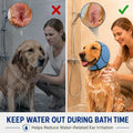 HOFI Dog Ear Cover for Bath: Waterproof Ear Protection to Keep Dog Ears Dry