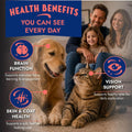 Finfare Omega-3 Fish Oil for Dogs & Cats, Skin & Coat Support, 6.8 fl oz