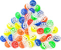 CHIWAVA 45PCS 1.6'' Cat Toy Ball with Bell Plastic Lattice Jingle Balls