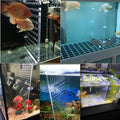 Aquarium Fish Tank Divider Acrylic Isolation Grid Board with Suction Cups Included Clear Fish Separator Transparent Plat