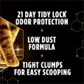 Purina Tidy Cats Performance Plus Feet Unscented Low Tracking, Clumping, Odor Control Kitty Litter - 22 lb. Box