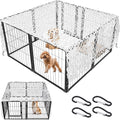 Dog Playpen Cover Net with Metal Fixing Buckle 6.7 * 6.7FT Prevent Small Dogs from Jumping Out of The Playpen (Cover Onl