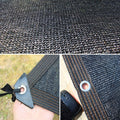 Dog Kennel Shade Cover 95% Sunblock Shade Tarp Panel Net Mesh with Grommets for Outdoor Dog House Large Pet Crate Chicke