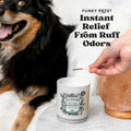 Pet-Pourri Pawsitively Fresh Pet Odor Freshener Bundle - 16 Fl Oz Air + Fabric Spray, 7.5 Oz Candle Jasmine, Fresh Air and Pear