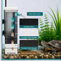 Turtle Tank Filter Aquarium Filter for Low Water Level