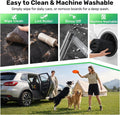 Zanch Hard Bottom Dog Seat Cover for Trucks, 25" L Back Seat Extender