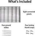 New World by MidWest 36-Inch Exercise Pen, No Door, 16 Sq Ft Play Area