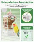 Bucatstate No Mess Bird Feeder, Auto Dispenser, Dual Filter & Waste Drawer