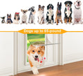 2-Pack Extra Large Transparent Dog Door Replacement Flaps Size 9 3/4" x 17"