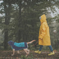 IECOii Hooded Dog Raincoat,Reflective Large Dog Rain Poncho,Ensure Safety in Low - Light Conditions, Adjustable Fit with