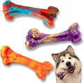 3-Pack Dog Chew Toys for Aggressive Chewers, Medium Large Breed