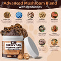 Mushroom Supplement with Probiotics for Dogs & Cats, Turkey Tail Mushroom for Pets - Mushroom Powder for Immune Boost & Overall Health- Partner Guard for Dogs Lumps and Bumps