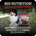 Redbarn Puppy Powerfood Air Dried Dog Food or Dry Topper, Beef & Lamb, 2lb