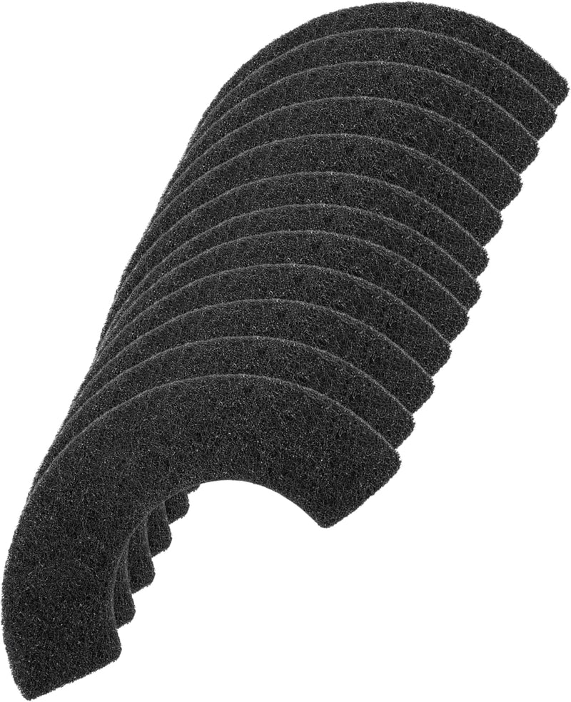 Nispira Activated Charcoal Replacement Filters for Litter Box Robot 4 Self Cleaning I Pet Safe, Non-Toxic, Free of VOCs,