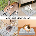 Hamiledyi 2PCS Rabbit Scratching Pads Bunny Lava Grinding Claw Pads Small Animal Foot Pads Hamster Scratch Board Chew To