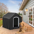 Kasla Outdoor Waterproof Dog House Cover, 36" L×34" W×32" H