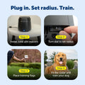 PetSafe Stay & Play Compact Wireless Dog Fence, Up to 3/4 Acre