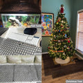 SLWHYZL 15 Pack Cat Deterrent Scat Mat with Spikes for Cats Dogs Small Animals Indoor Outdoor Total 5 Square Feet