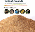Galápagos (05074) Walnut Bedding Natural Crushed Walnut Shell Substrate - Ideal for Bearded Dragons, Reptiles, Birds, & 