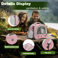 Portable Parrot Travel Cage Carrier with Small Swing Toy&Cage Colorful Toys Set Small Bird Parakeet Bag with Standing Pe