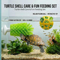Turtle Cleaning Brush & Feeding Ball Kit, Aquatic Tortoise Tank Accessories