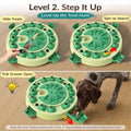 KADTC Large 3-Level Dog Puzzle Toy, Mental Stimulation Games for Smart Dogs