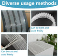 26 Pack Scat Mat for Cats - 3.3 x 16.7 Inch Cat Deterrent Mat to Keep Cats Out of Yard Permanently, Dog and Cat Spikes M